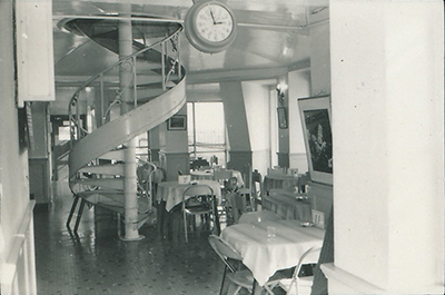 1973年　旧館7階キャフェテリア