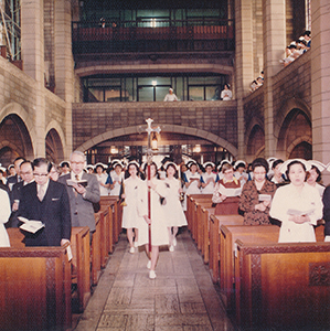 1978 Graduation ceremony