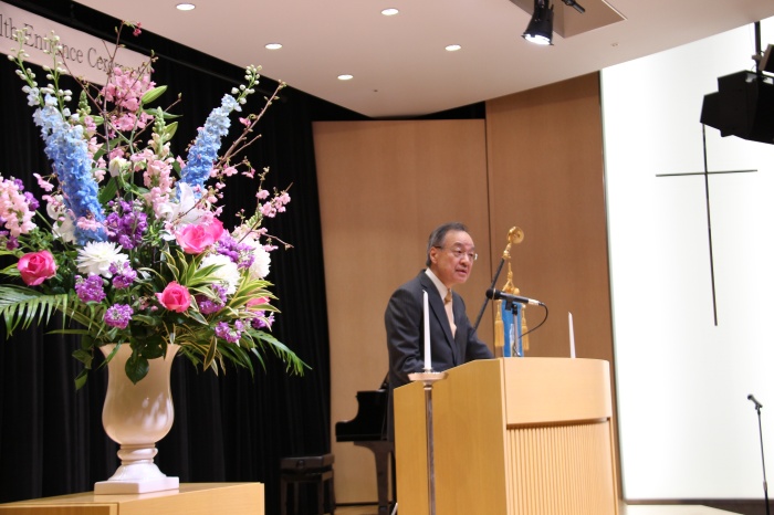 Tsuguya FUKUI, President of the University
